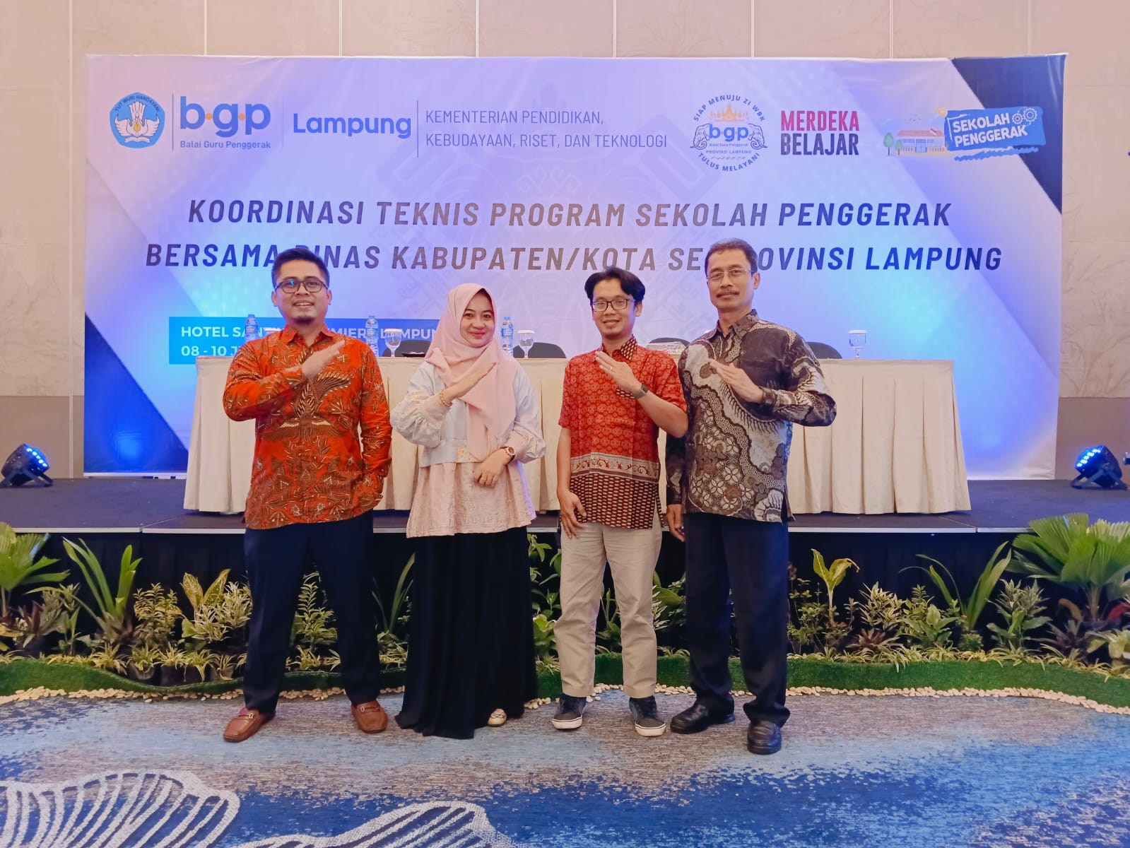 Empat Dosen FKIP UM Metro Terpilih Kembali Mendampingi Program Sekolah Penggerak Tahun Ajaran 2024/2025