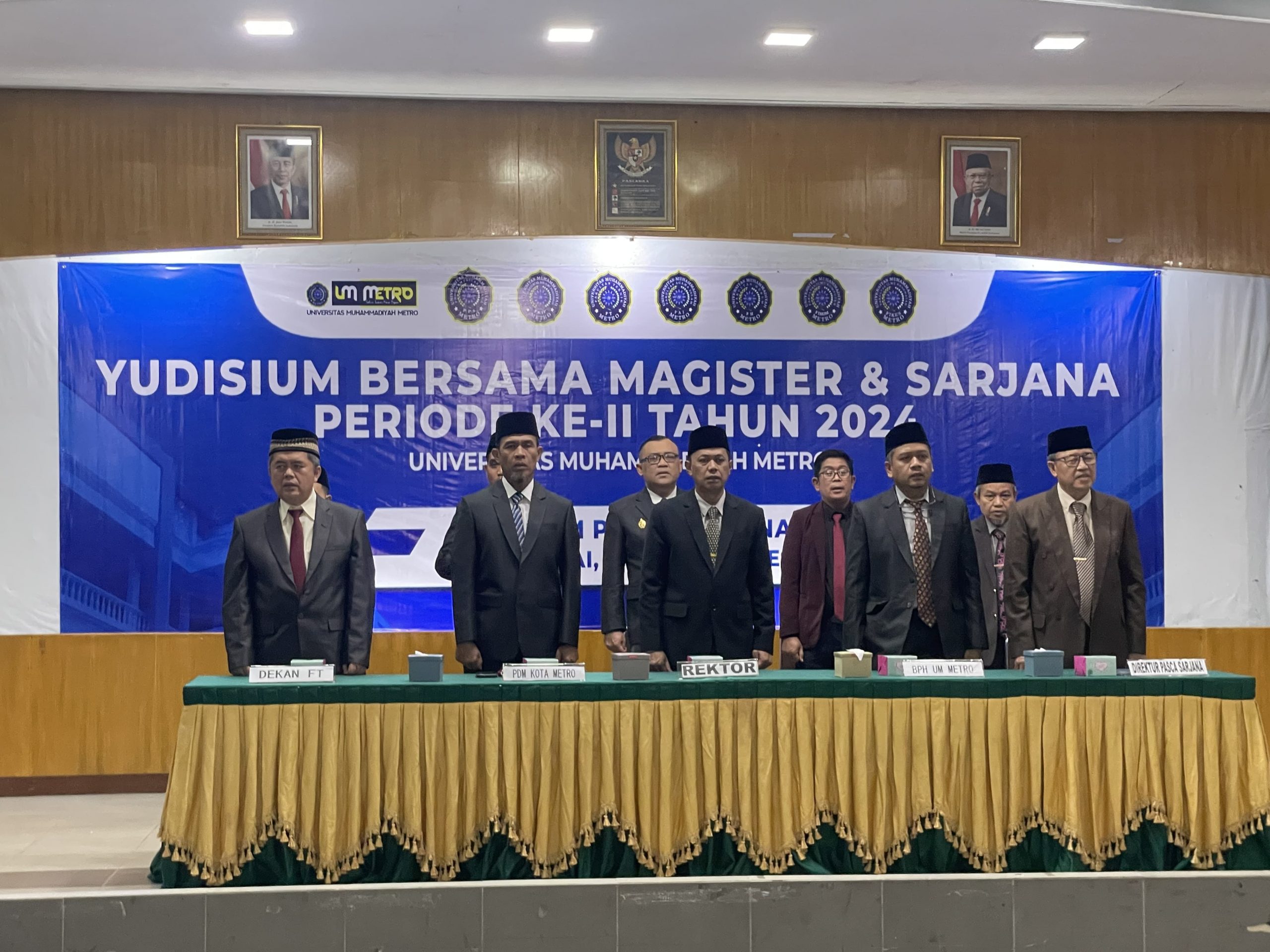UM Metro Gelar Yudisium Bersama Program Magister dan Sarjana