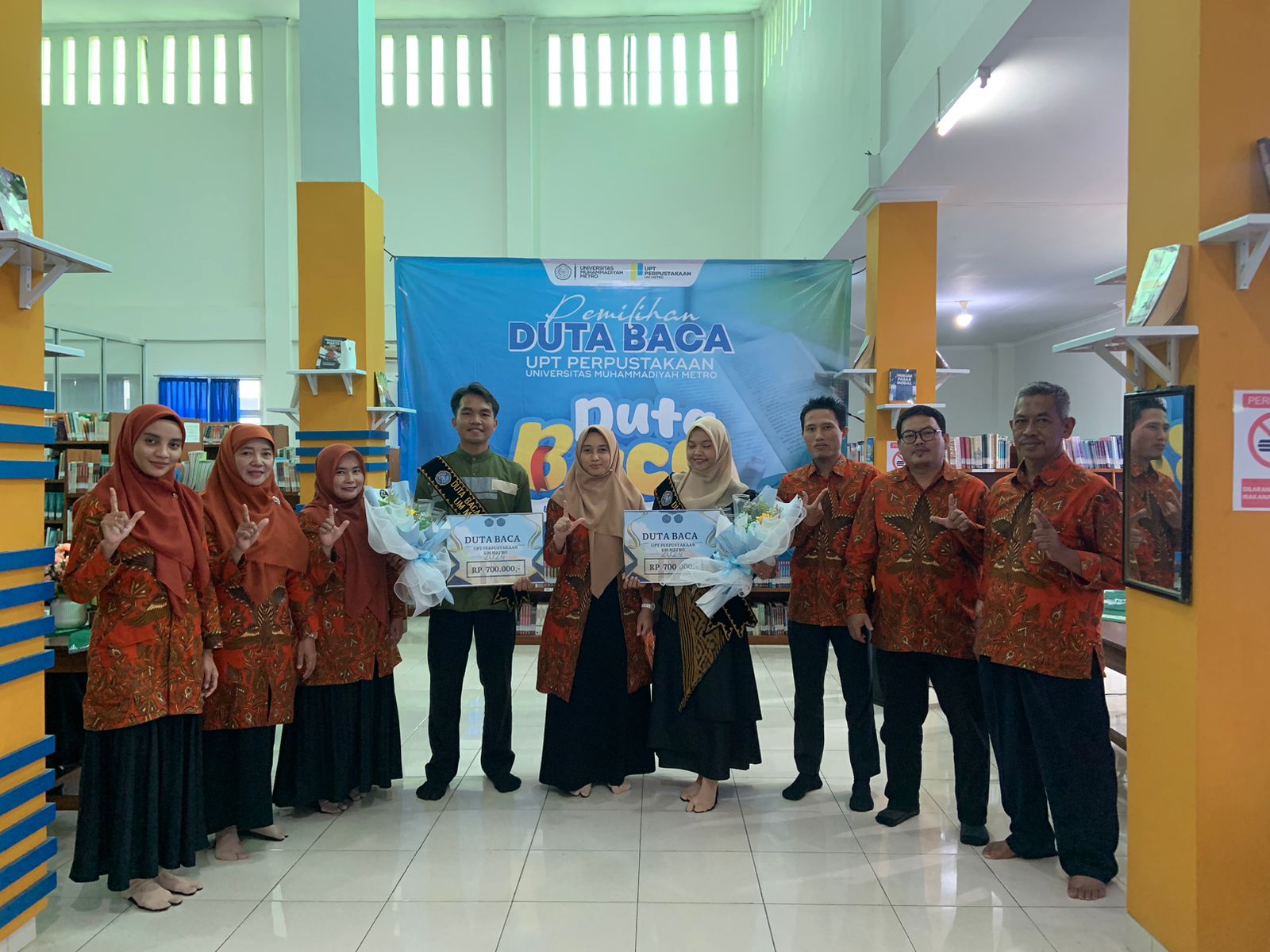 UPT Perpustakaan UM Metro Gelar Pemilihan Duta Baca 2024