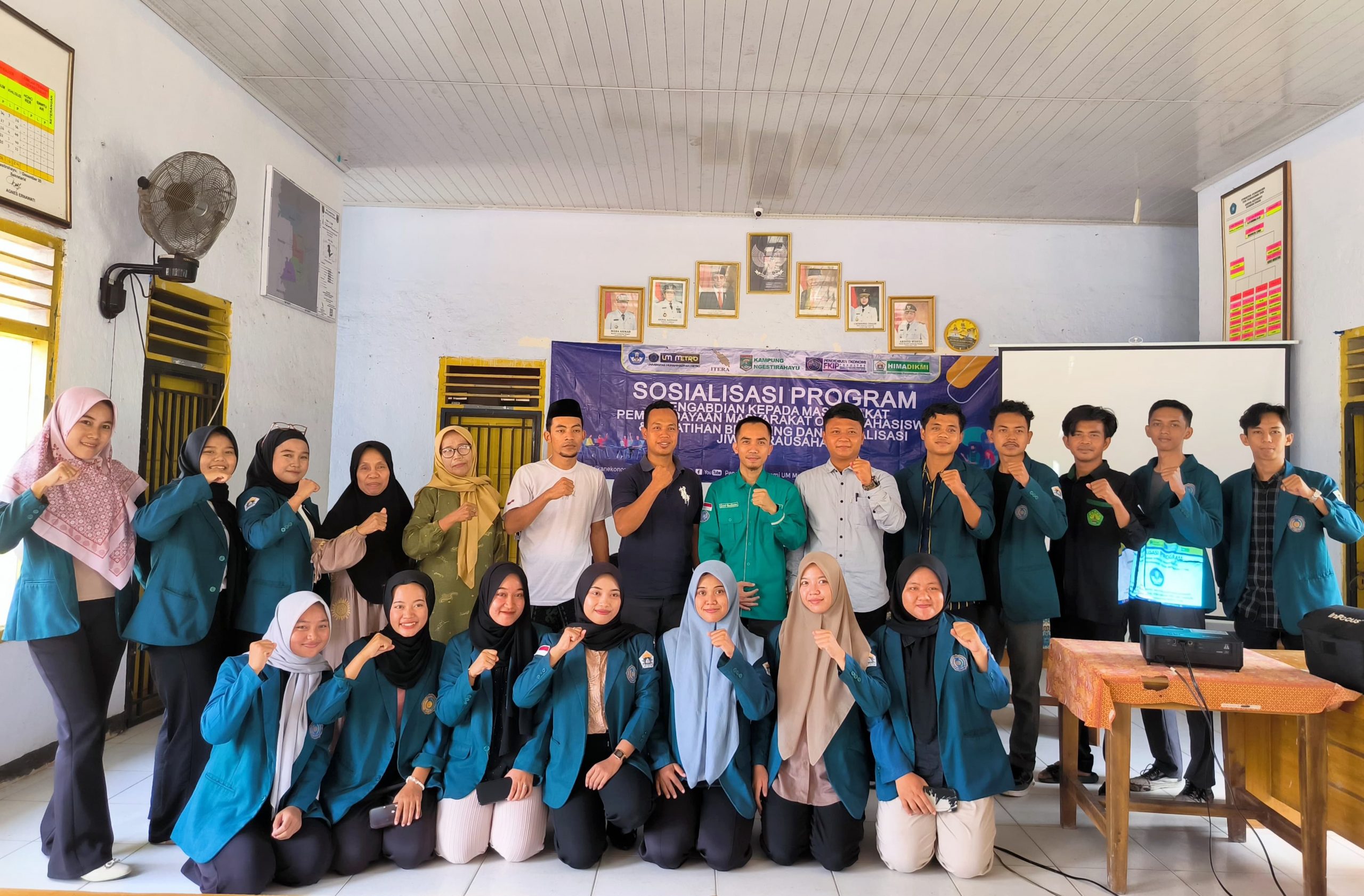 Tim Pengabdi UM Metro Kolaborasi dengan ITERA Lakukan Sosialisasi Program Pengabdian Pemberdayaan Masyarakat oleh Mahasiswa DRTPM 2024