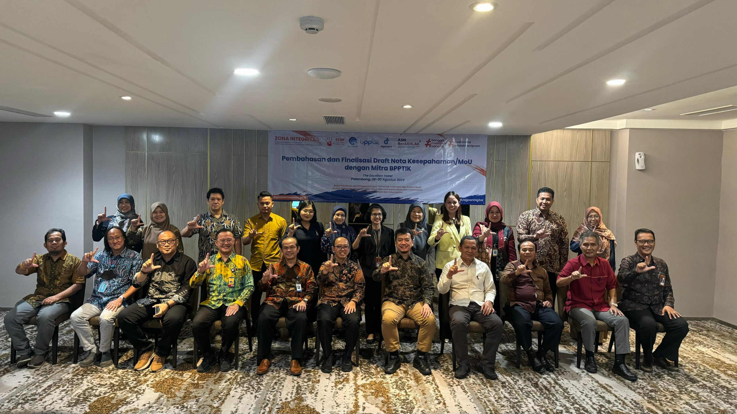 UM Metro Hadiri Pembahasan dan Finalisasi Draft Nota Kesepahaman Bersama BPPTIK Kominfo