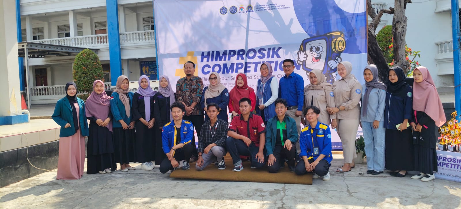 Pembukaan Himprosik Competition di Universitas Muhammadiyah Metro