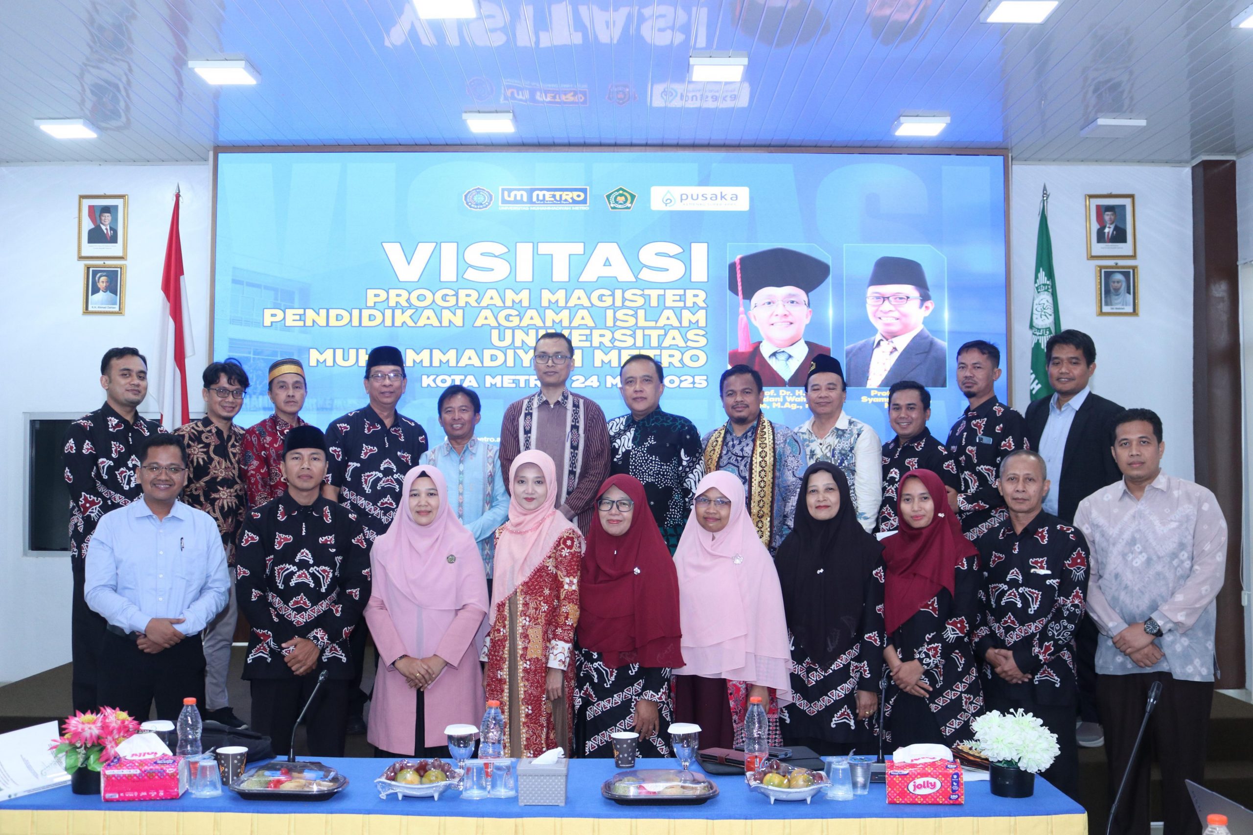 Visitasi Akreditasi Program S2 Pendidikan Agama Islam Universitas Muhammadiyah Metro: Menyongsong Pendirian Program Magister Berkualitas
