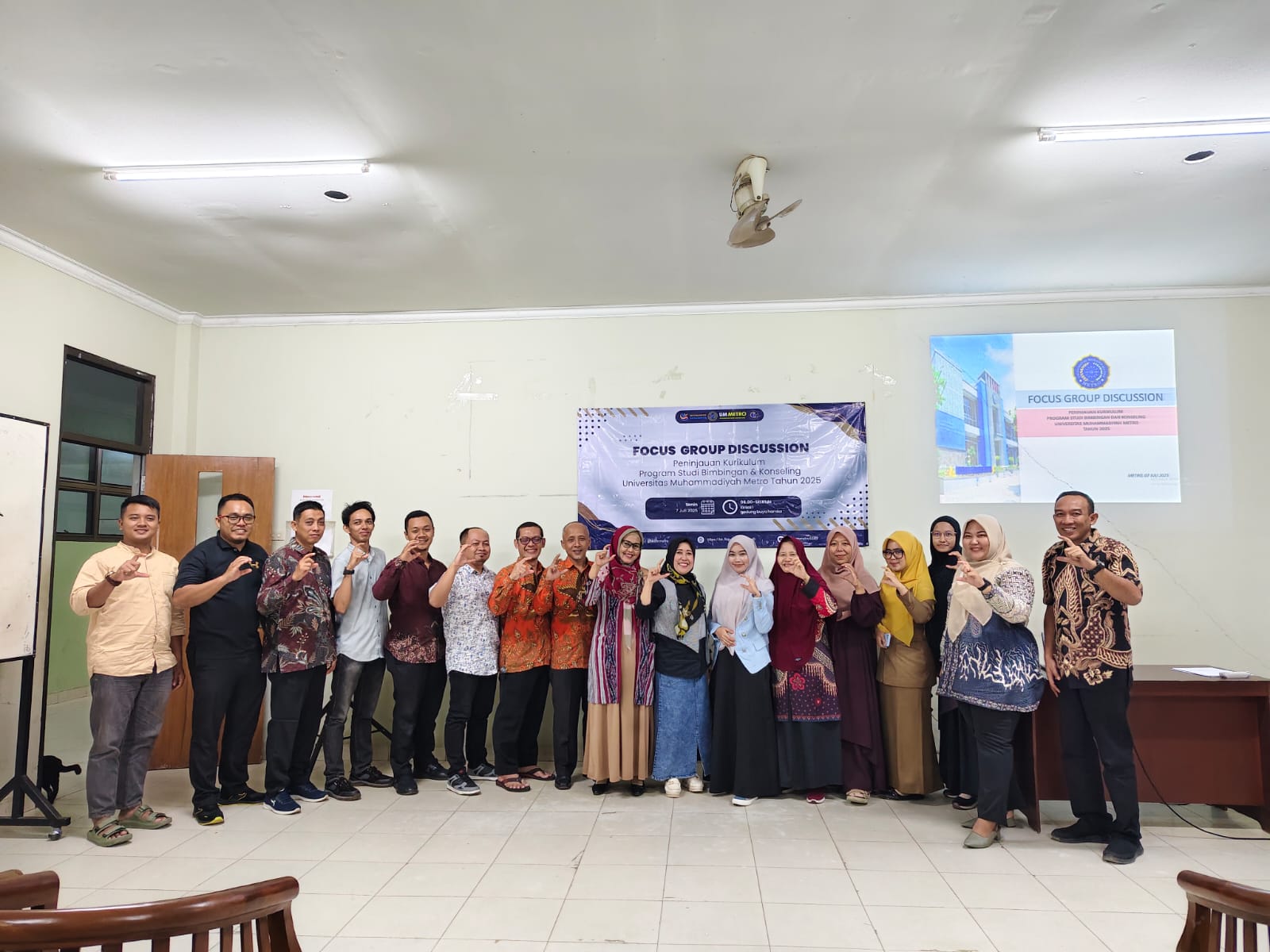 Focus Group Discussion Peninjauan Kurikulum Program Studi Bimbingan dan Konseling UM Metro