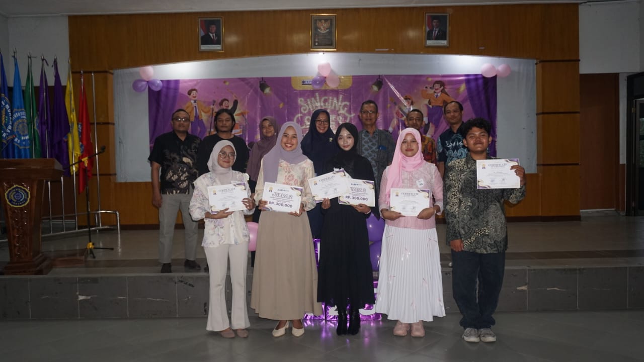 Prodi PBI UM Metro Sukses Adakan Singing Contest 2025
