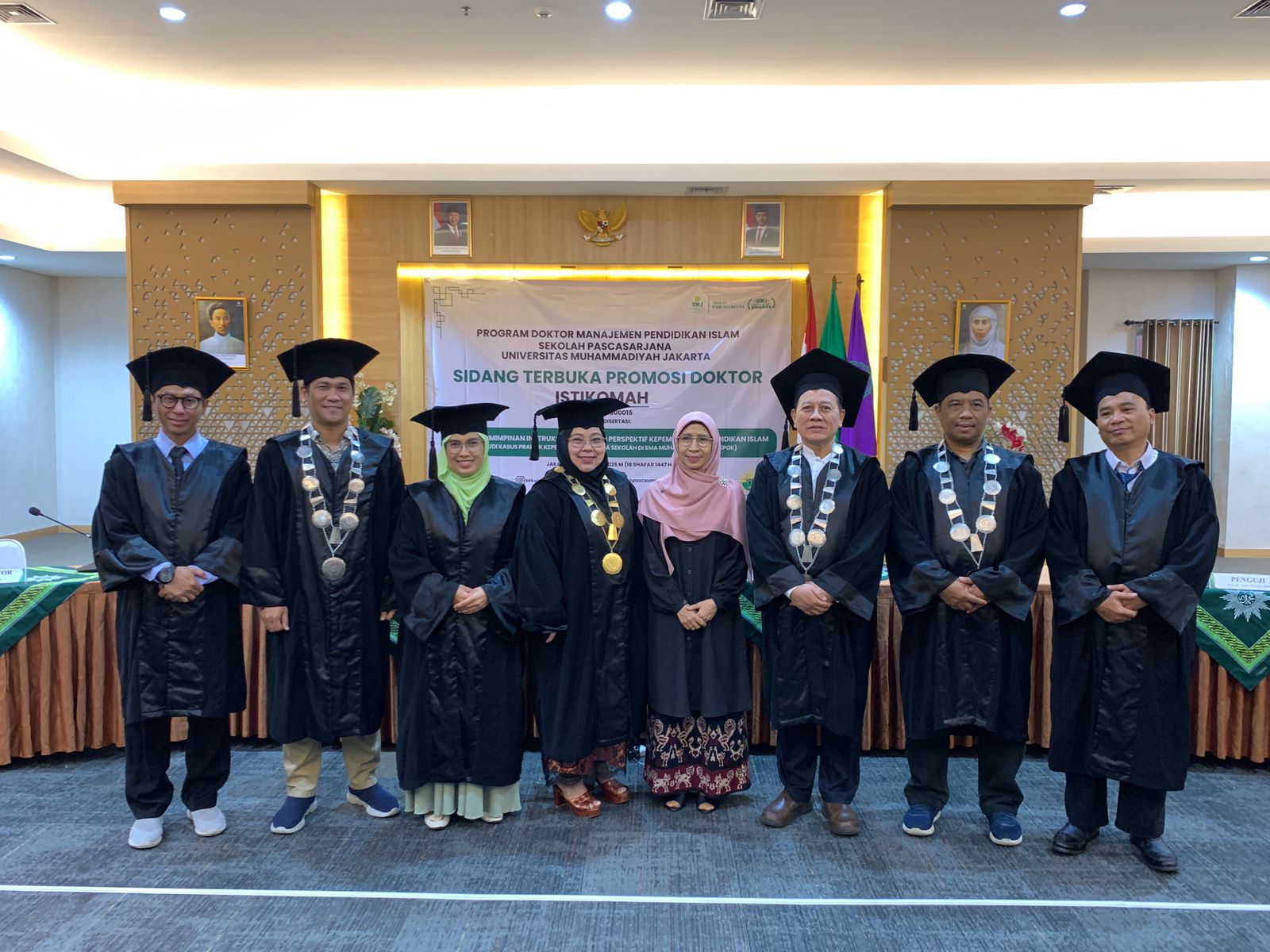 Wakil Rektor IV UM Metro Jadi Penguji Tamu Promosi Doktor di UMJ