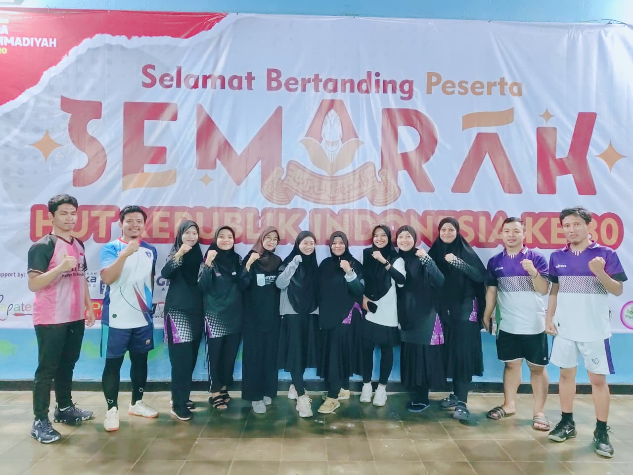 UM Metro Borong Prestasi di Turnamen Badminton AUM dan Ortom se-Kota Metro: PB. Solar Juara 1 dan Srikandi Raih Juara 2