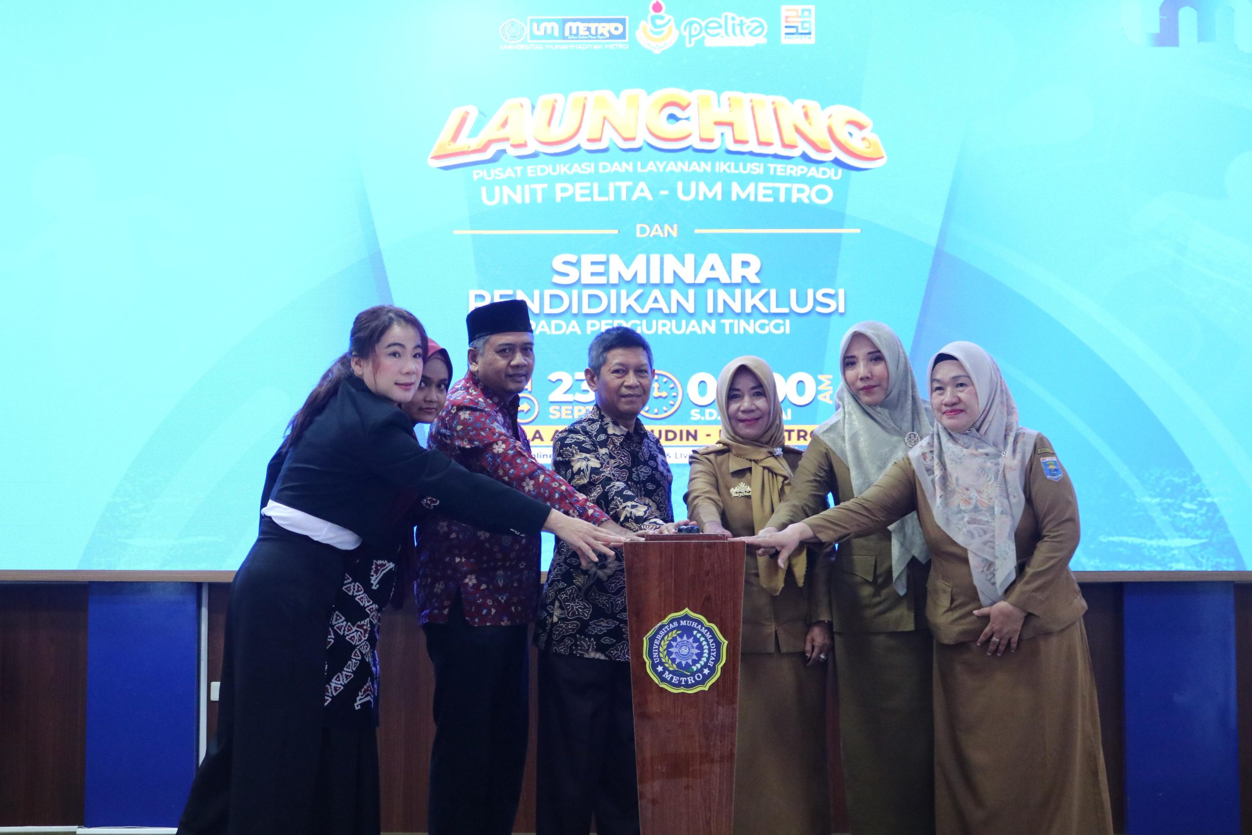 UM Metro Resmikan Pusat Edukasi dan Layanan Inklusi Terpadu (Unit Pelita)