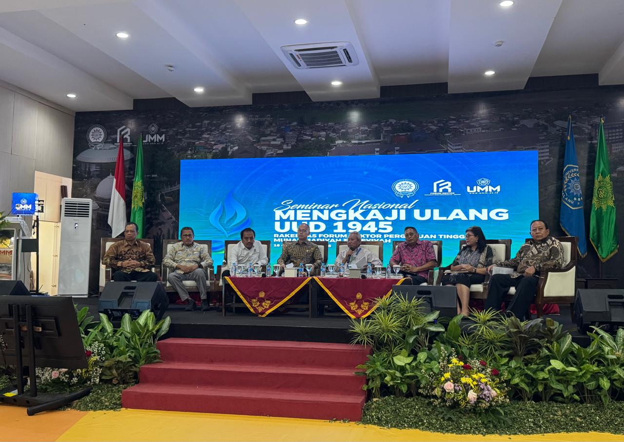 Rektor UM Metro Usulkan “Demokrasi Pancasila” dan Dorong Optimalisasi Laboratorium Sekolah di Rakernas Forum Rektor PTMA 2025