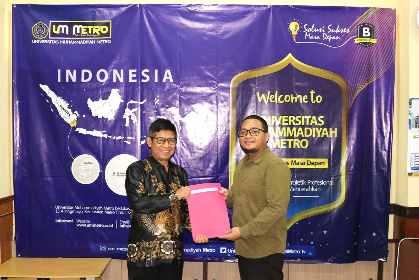 Rektor UM Metro Tekankan Profesionalisme dan Integritas bagi Dosen dan Pegawai Baru