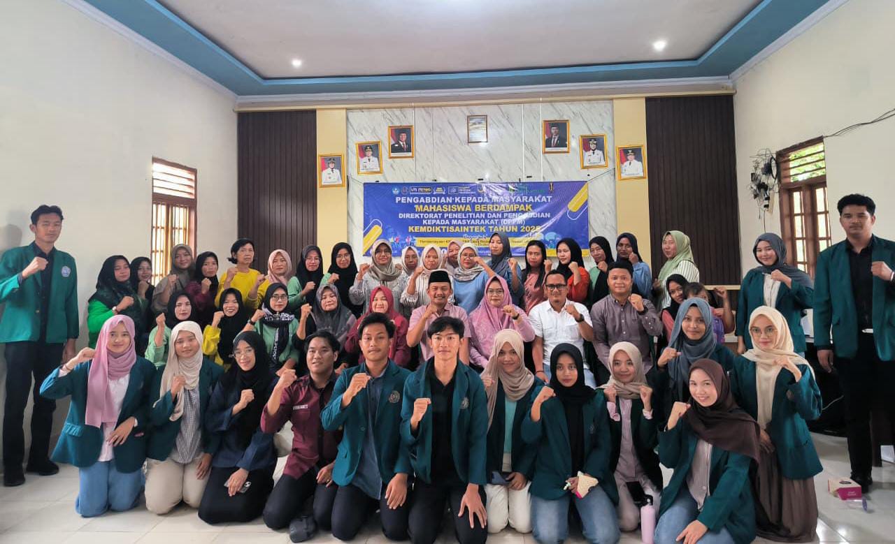 Tim Pengabdi Mahasiswa Berdampak UM Metro Lakukan Sosialisasi Program Pengabdian dan FGD dengan Mitra dan Pihak Pemerintah Desa