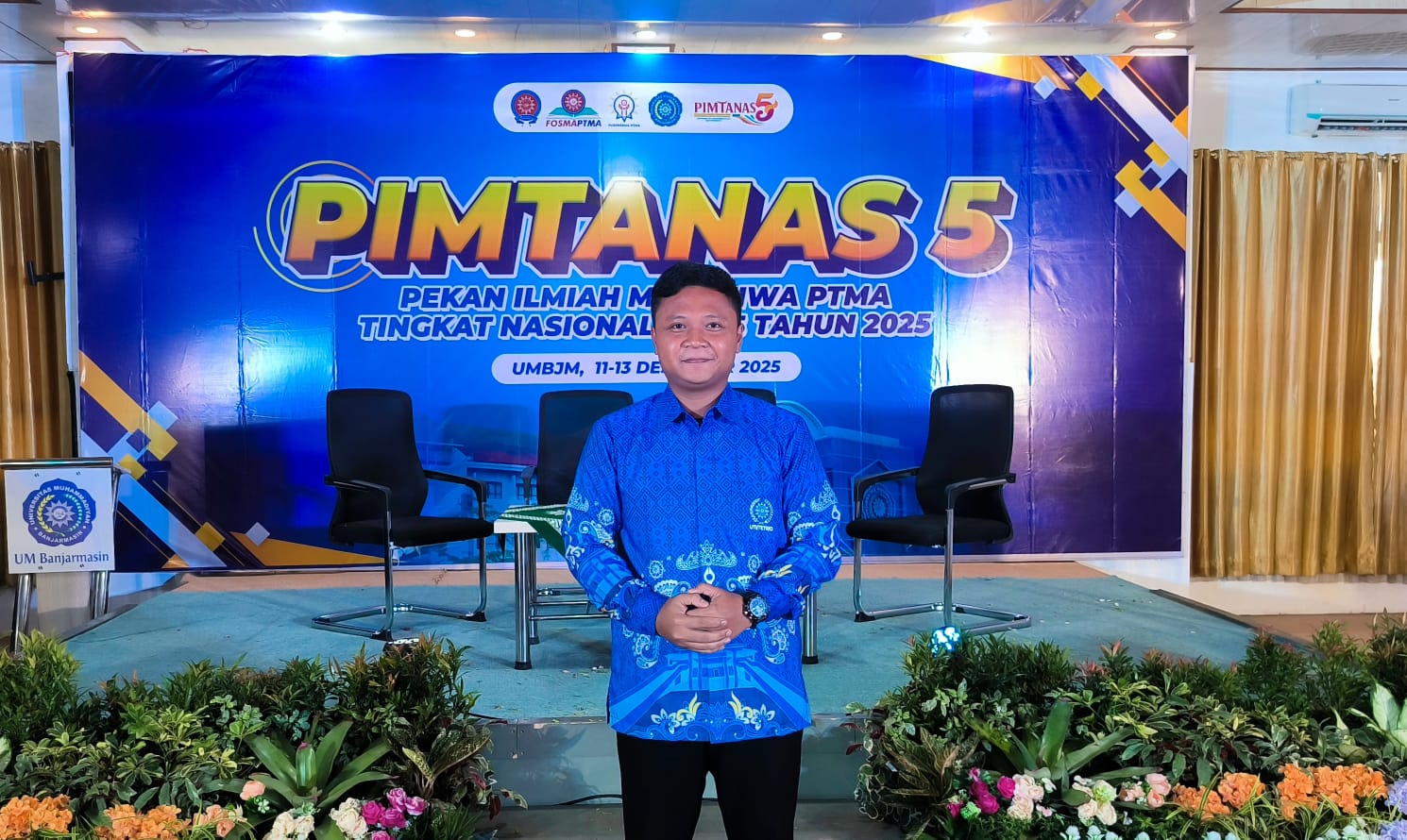 Kabag Kemahasiswaan UM Metro Jadi Juri Nasional PIMTANAS Ke-5 PTMA 2025 di Banjarmasin