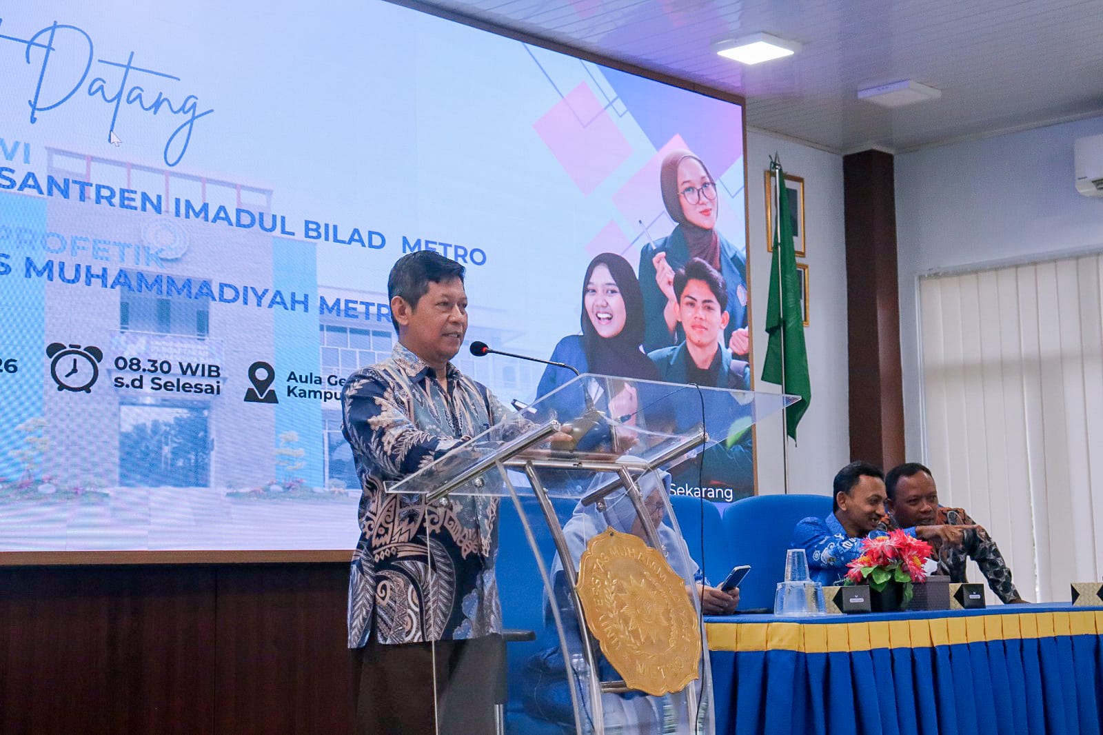 Santri Pondok Pesantren ‘Aisyiyah Imadul Bilad Kunjungi Kampus Profetik UM Metro