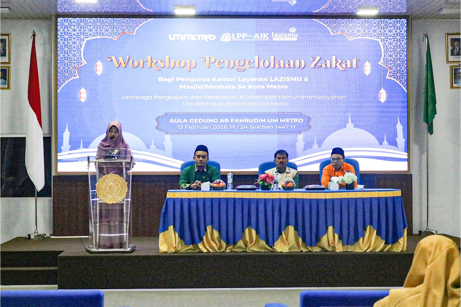 LAZISMU dan LPP AIK UM Metro Bersinergi Perkuat Tata Kelola Zakat