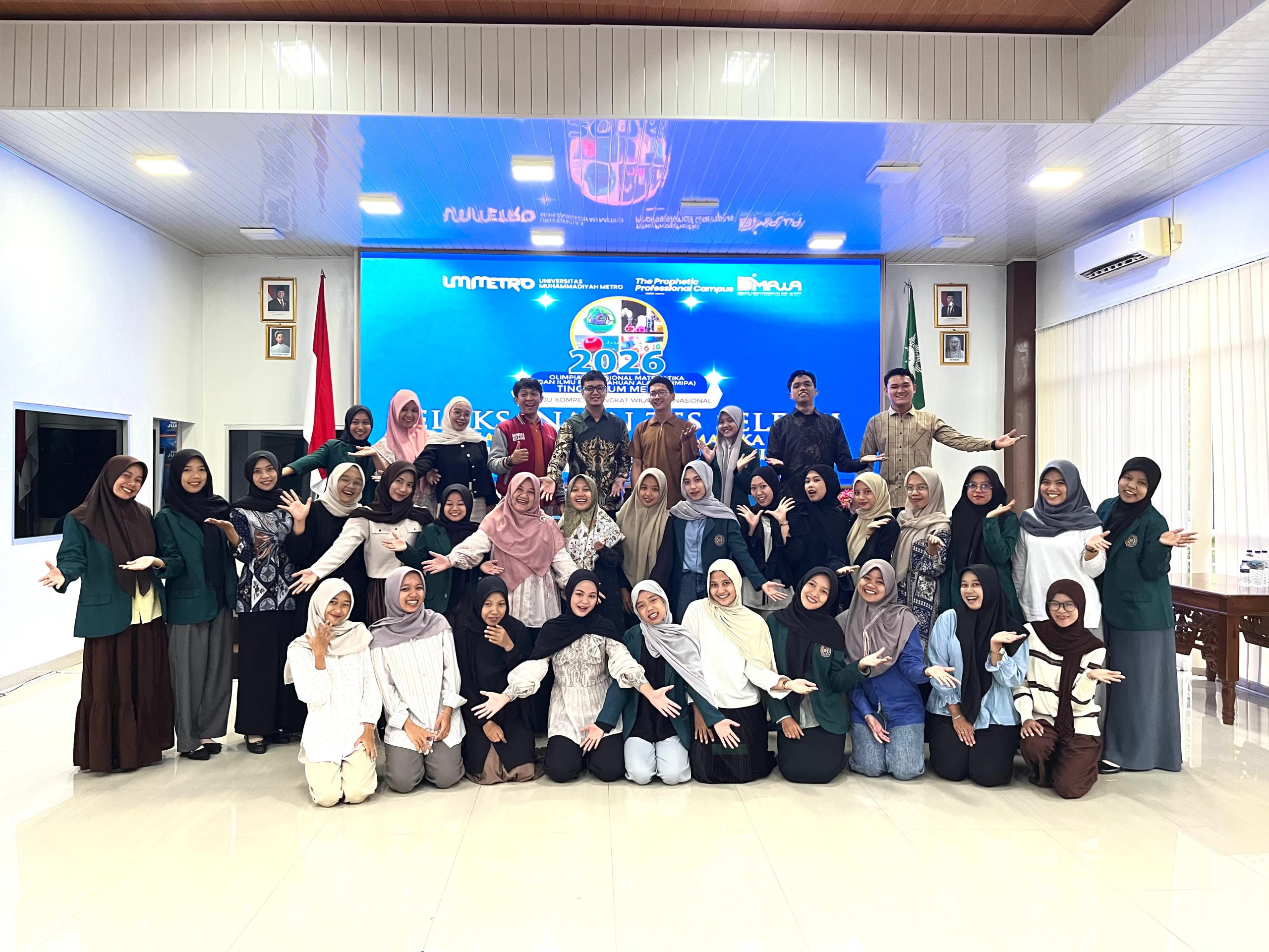Bidik Lolos Nasional, UM Metro Gelar Seleksi Internal dan Pembinaan ONMIPA 2026