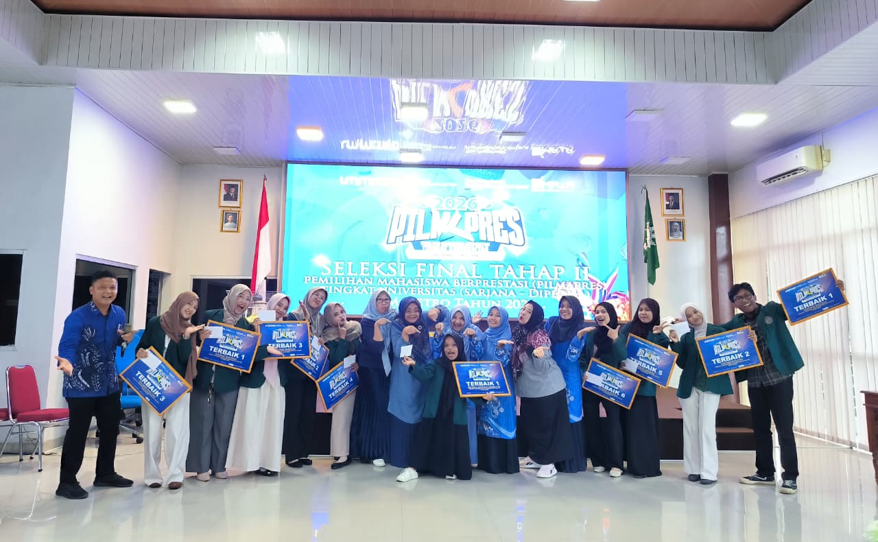 UM Metro Selenggarakan PILMAPRES 2026, Persiapkan Mahasiswa Berprestasi Menuju Kompetisi Wilayah dan Nasional 2027