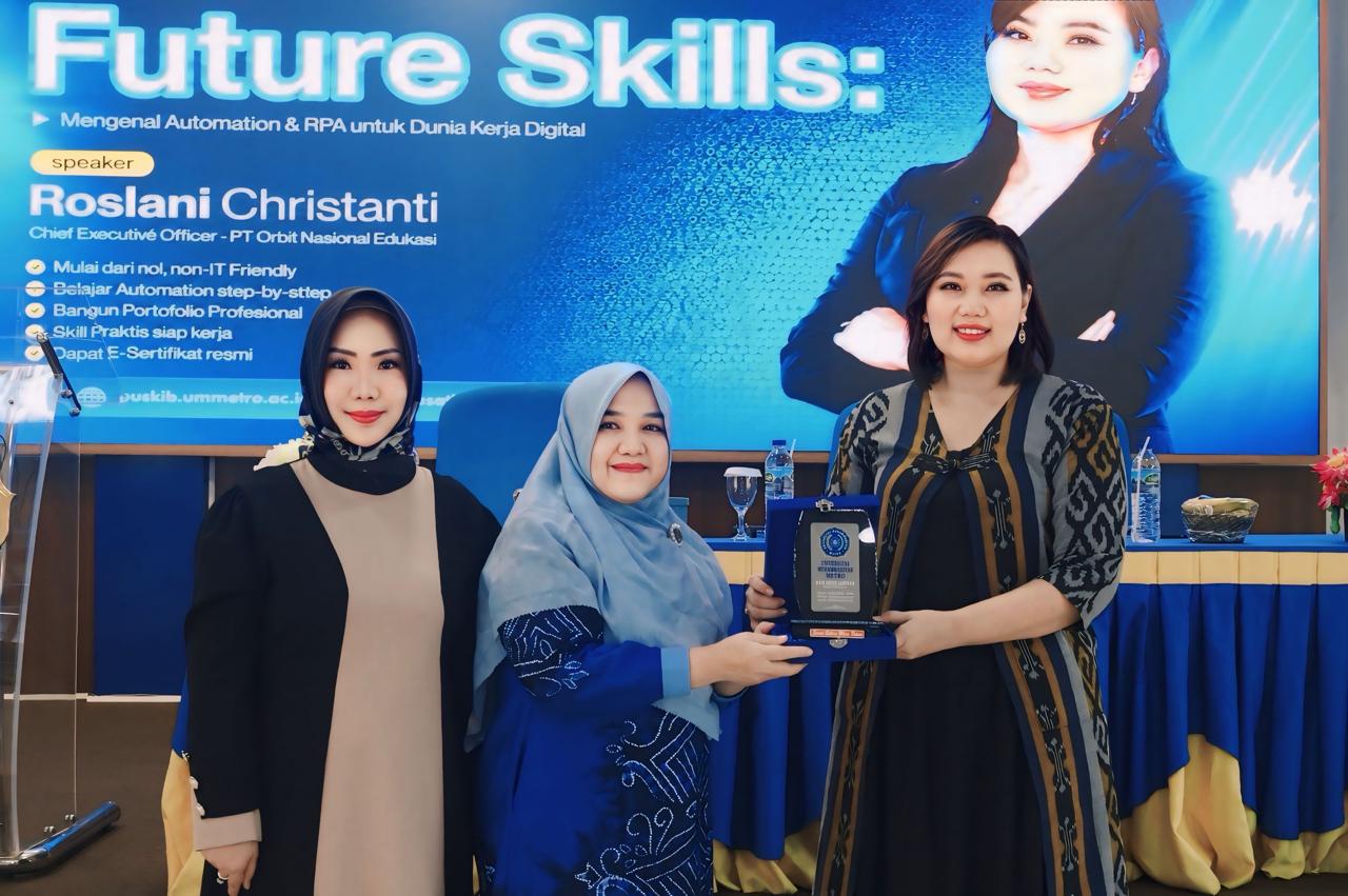 UM Metro Gelar Webinar Automation, Bekali Mahasiswa dengan Future Skills untuk Dunia Kerja Digital