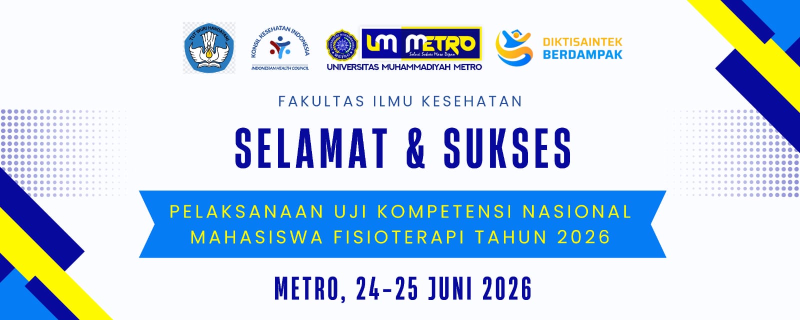 Ukomnas D3 Fisioterapi UM Metro Digelar, 27 Mahasiswa Ikuti Tahapan CBT dan OSCE sebagai Syarat Kelulusan