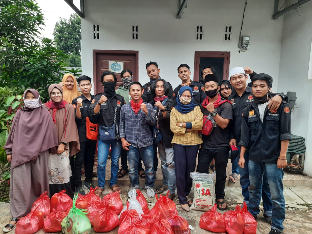 Ramadan 1441H, Himpunan Mahasiswa Teknik Sipil UM Metro Gelar Baksos di Tengah Pandemi Covid-19