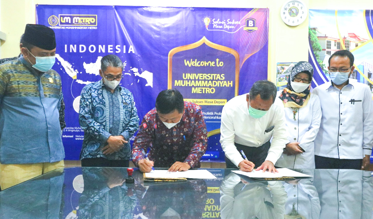 Bahas Pendirian S2 Hukum, FH UM Metro Gandeng FH Unila