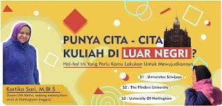 Dosen UM Metro Penerima Beasiswa di Inggris, Kartika Sari Paparkan 8 Tips Kuliah ke Luar Negeri (5/6)