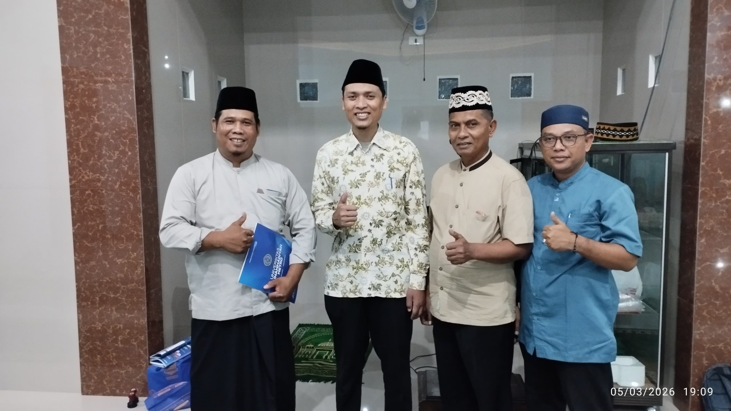 UM Metro Laksanakan Safari Ramadhan ke PCM Way Bungur Lampung Timur