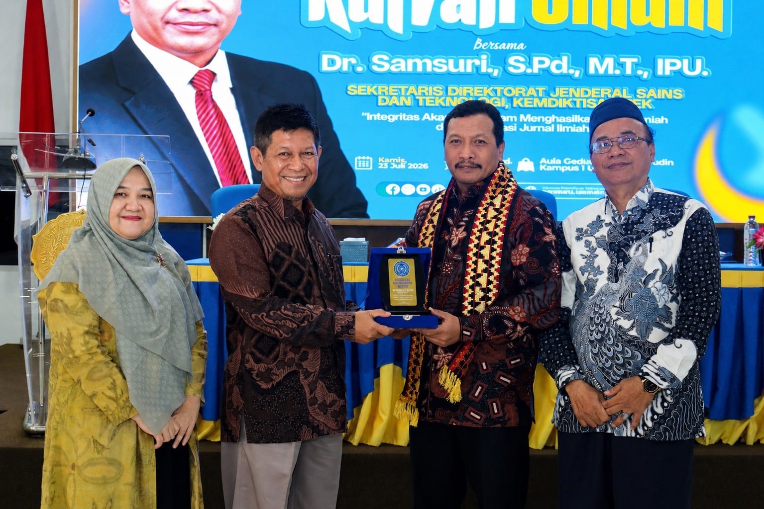 UM Metro Perkuat Budaya Integritas Akademik, Kemdiktisaintek Tegaskan Publikasi Ilmiah Harus Berbasis Etika dan Mutu