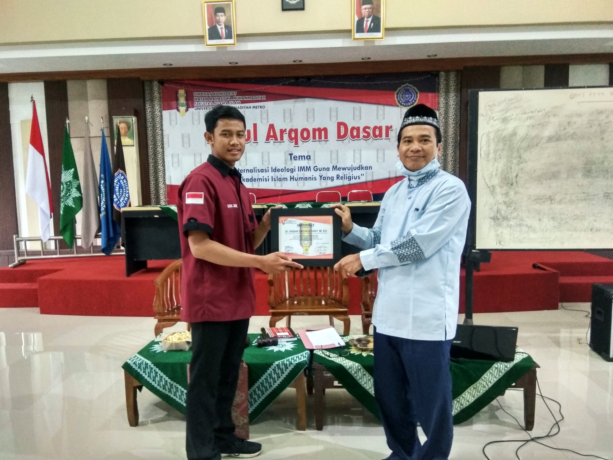 Warek IV UM Metro Isi Darul Arqom Dasar Komisariat FAI