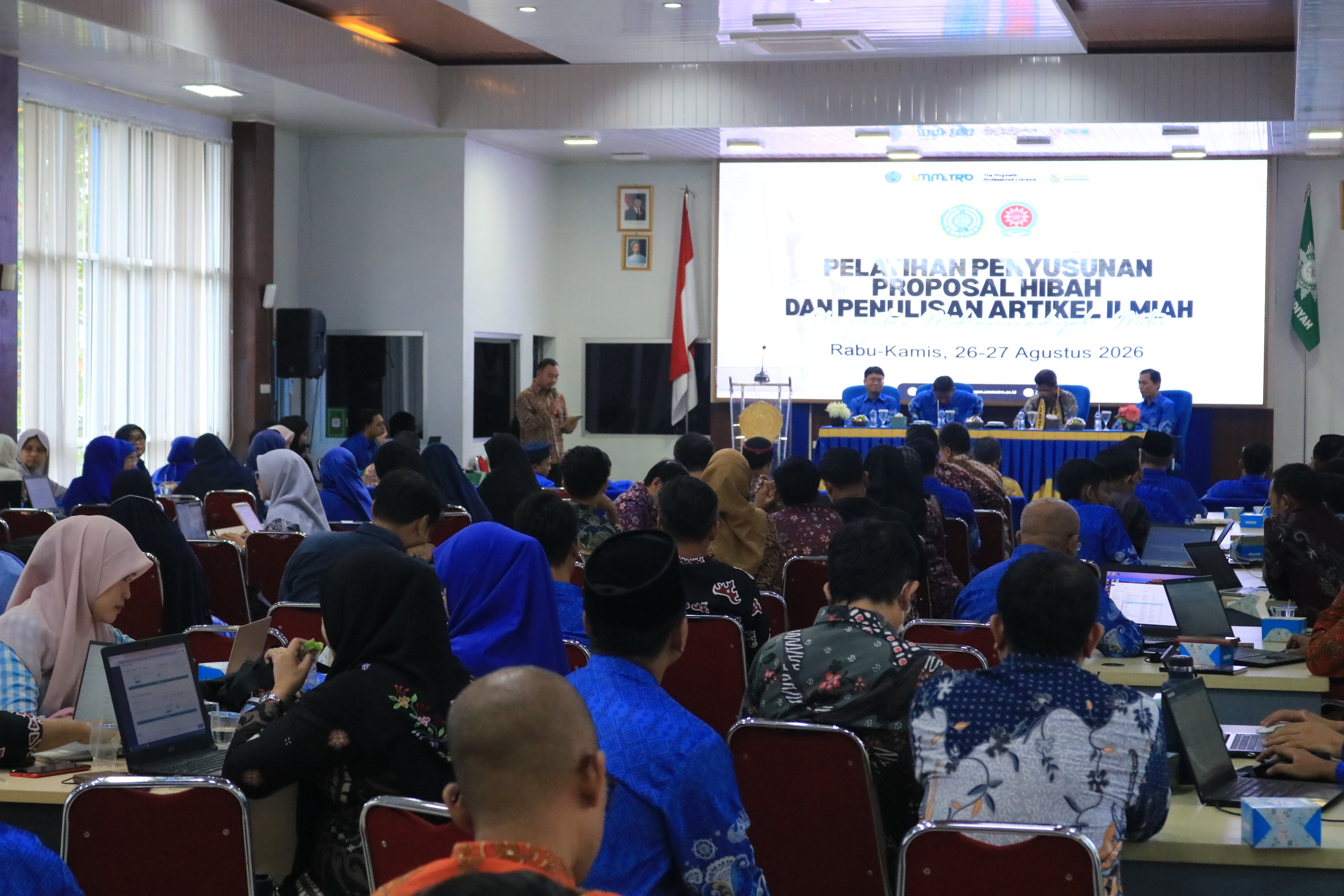 UM Metro Gelar Pelatihan Penyusunan Proposal Hibah dan Penulisan Artikel Ilmiah, Libatkan PTMA se-Lampung