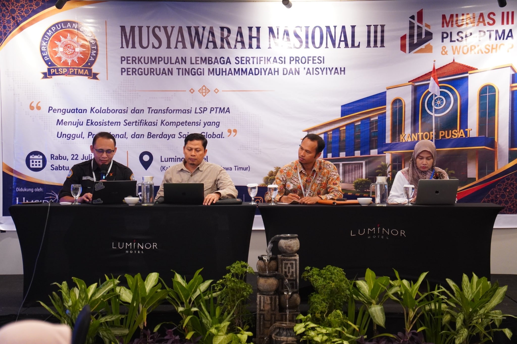 UM Metro Perkuat Kiprah Nasional, Dua Delegasi Duduki Pimpinan Pusat PLSP-PTMA