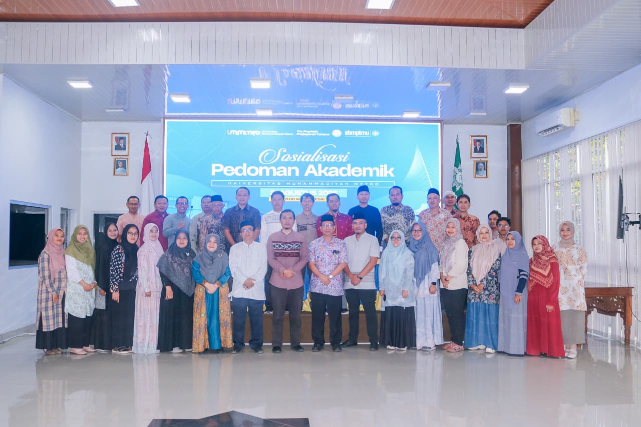 UM Metro Sosialisasikan Pedoman Akademik, Dorong Penyesuaian Kurikulum Program Studi