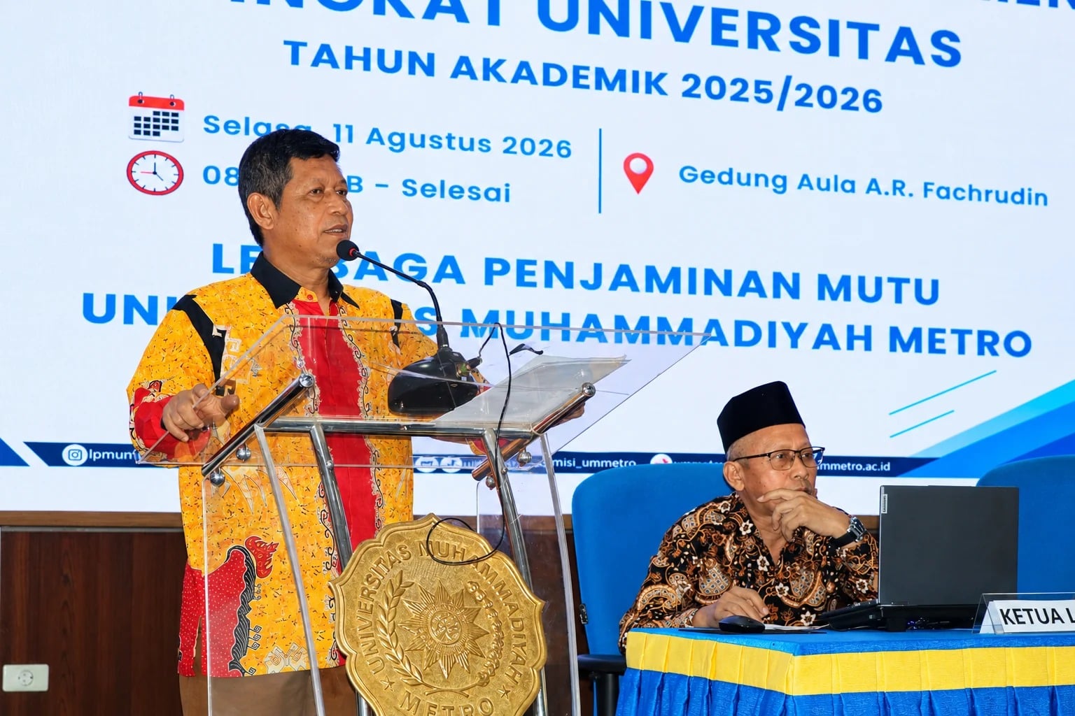 LPM UM Metro Gelar RTM Tingkat Universitas, Evaluasi Hasil Audit dan Perkuat Target Kinerja 2026/2027