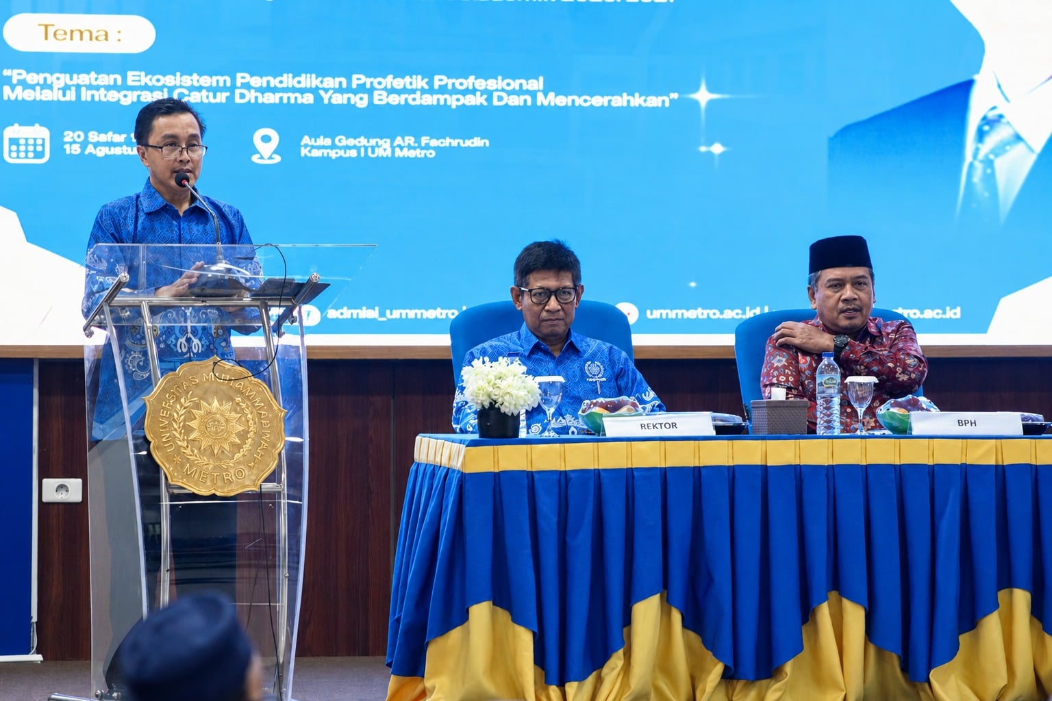 Dr. Nedi Hendri, S.E., M.Si., AC., CPA., dalam laporannya di RKAT 2026/2027