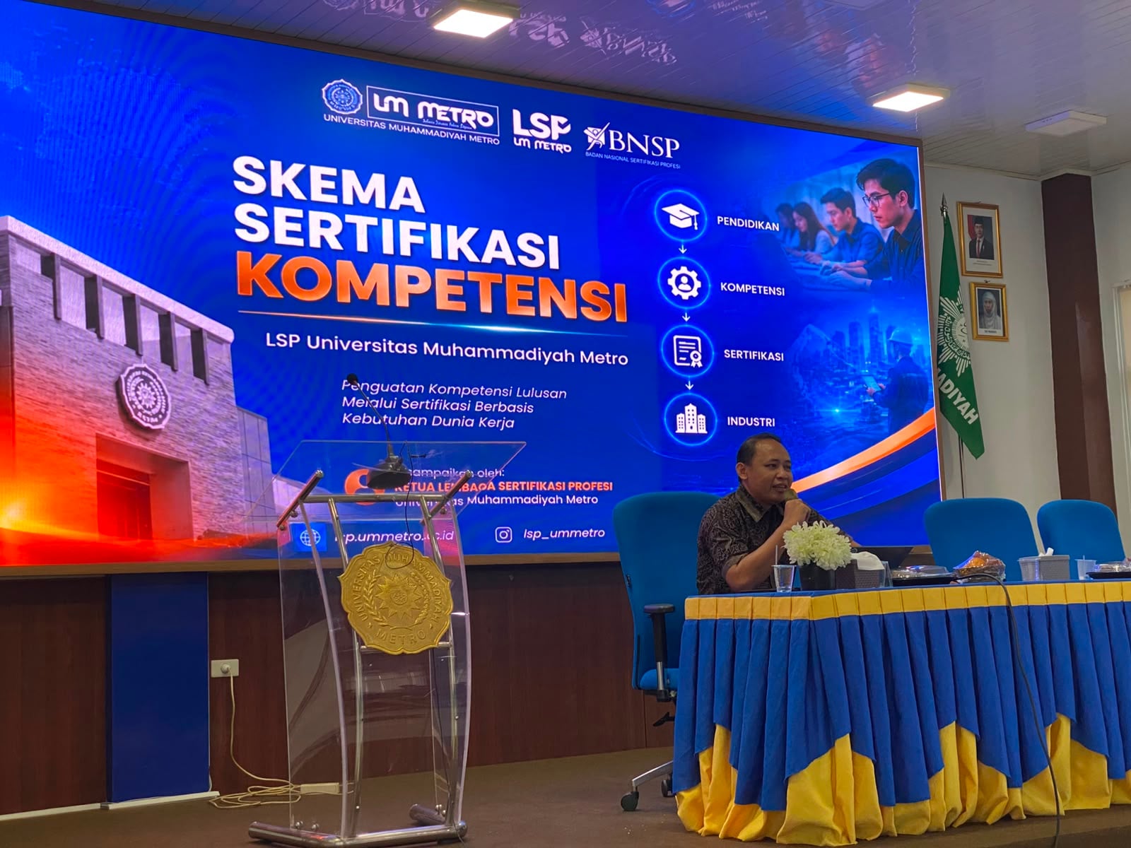 LSP UM Metro Dorong Sinkronisasi Skema Sertifikasi dengan Kurikulum Program Studi