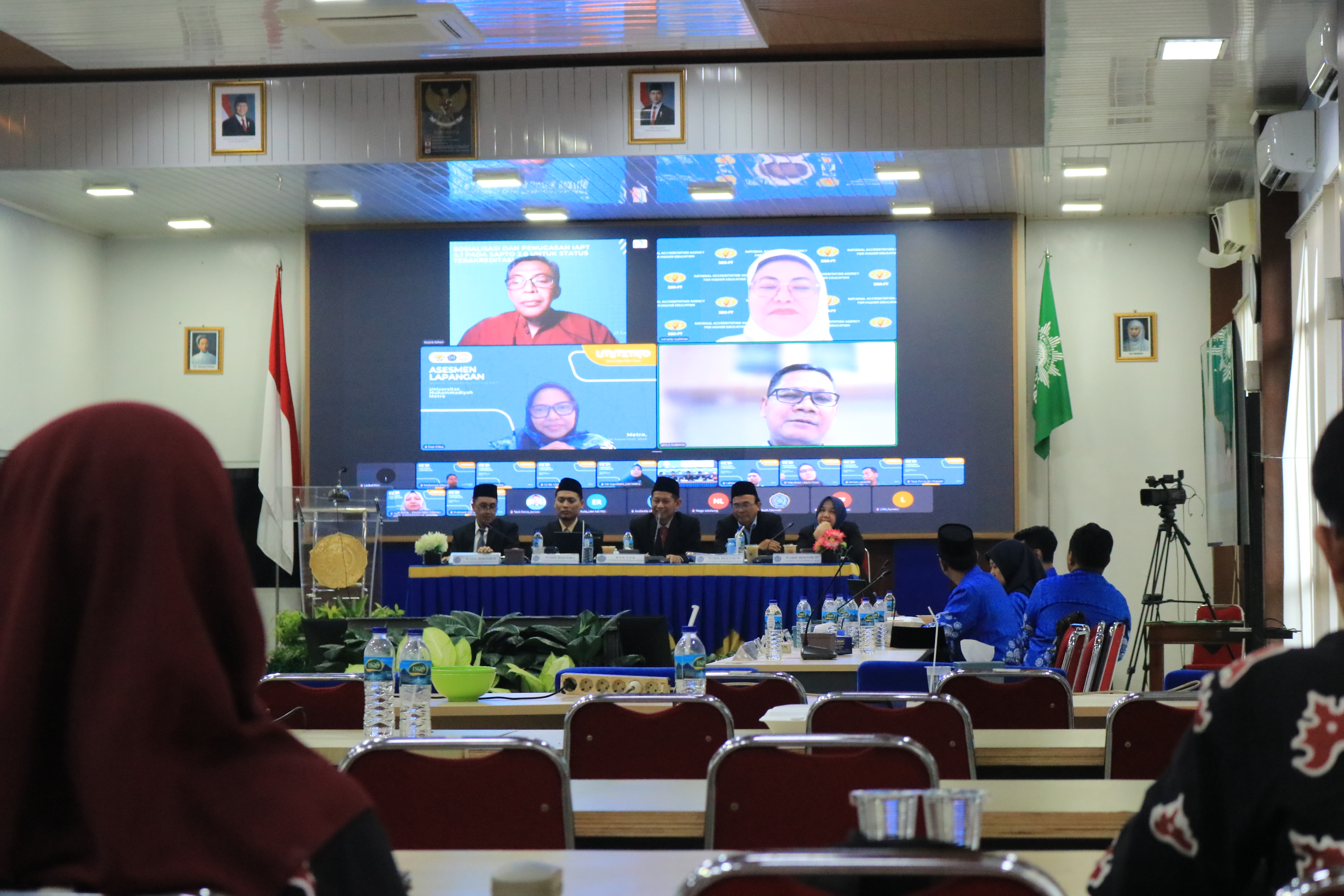 Asesmen Lapangan AIPT, UM Metro Paparkan Capaian dan Kesiapan Penguatan Mutu Institusi