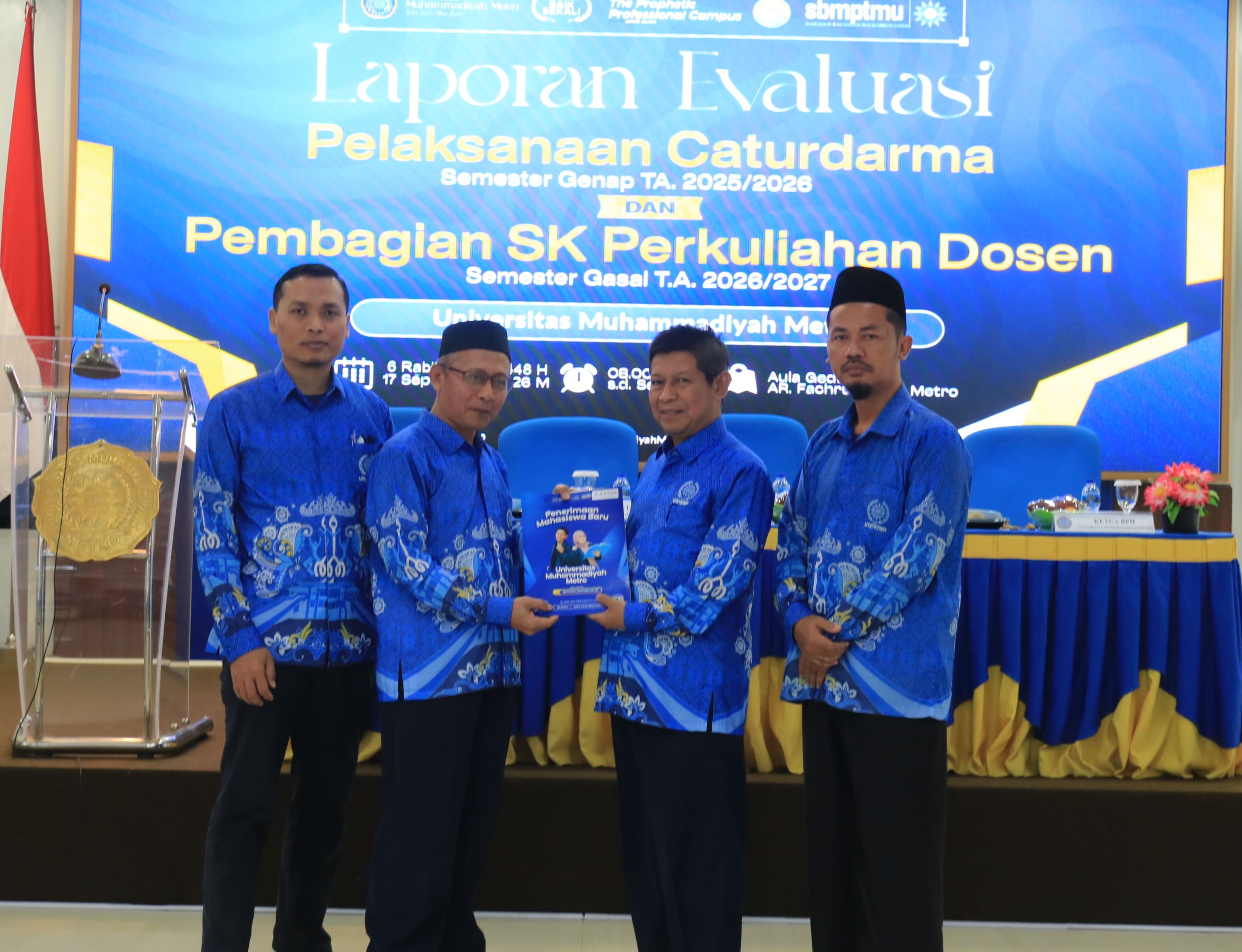UM Metro Evaluasi Caturdarma, Perkuat Pendidikan Profetik dan Pembelajaran yang Fleksibel