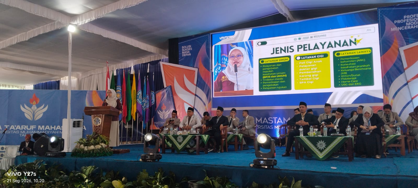 Sosialisasi Layanan Kesehatan UM Metro: Orang Tua Mahasiswa Baru Dihimbau Pindahkan Faskes BPJS ke Klinik UM Metro