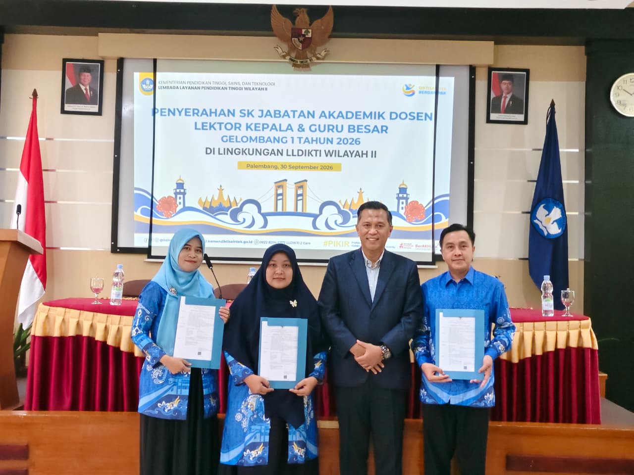 Empat Dosen UM Metro Raih Jabatan Akademik Lektor Kepala