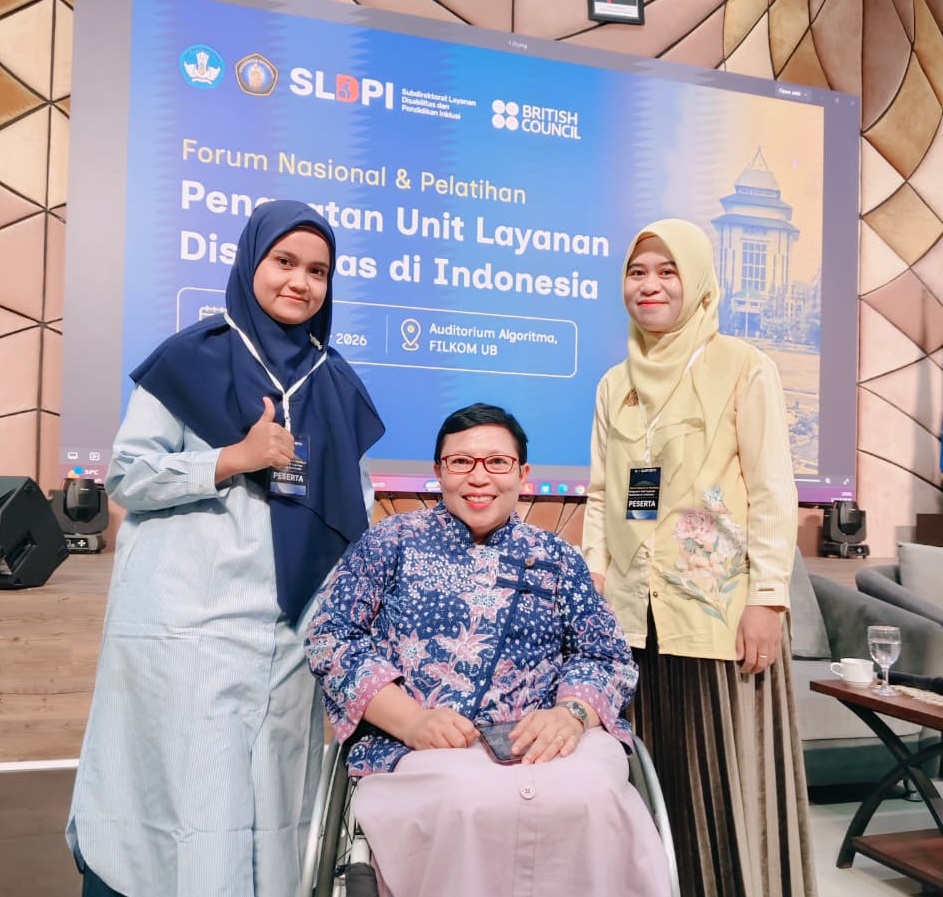 Perkuat Layanan Disabilitas di Perguruan Tinggi, Unit PELITA UM Metro Ikuti Forum Nasional