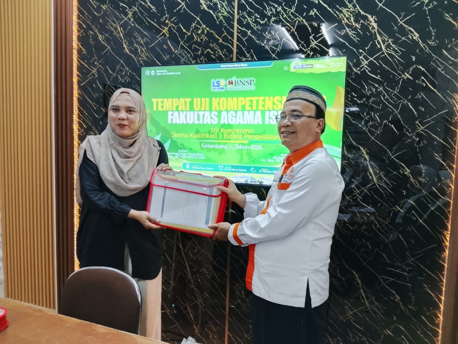 LSP P1 UM Metro Gelar Uji Kompetensi Pengelola Zakat Gelombang 3