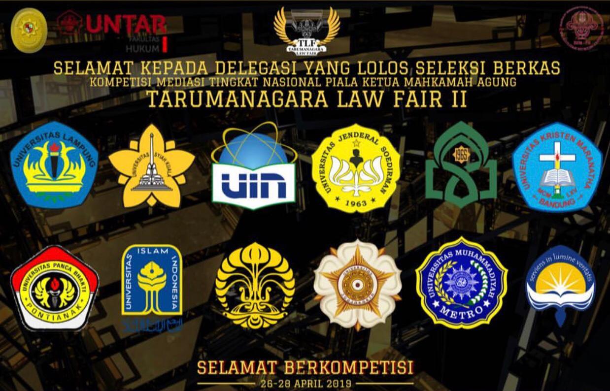Mahasiswa FH UM Metro Masuk 12 Besar Kompetisi Mediasi Tingkat Nasional Piala Ketua Mahkamah Agung