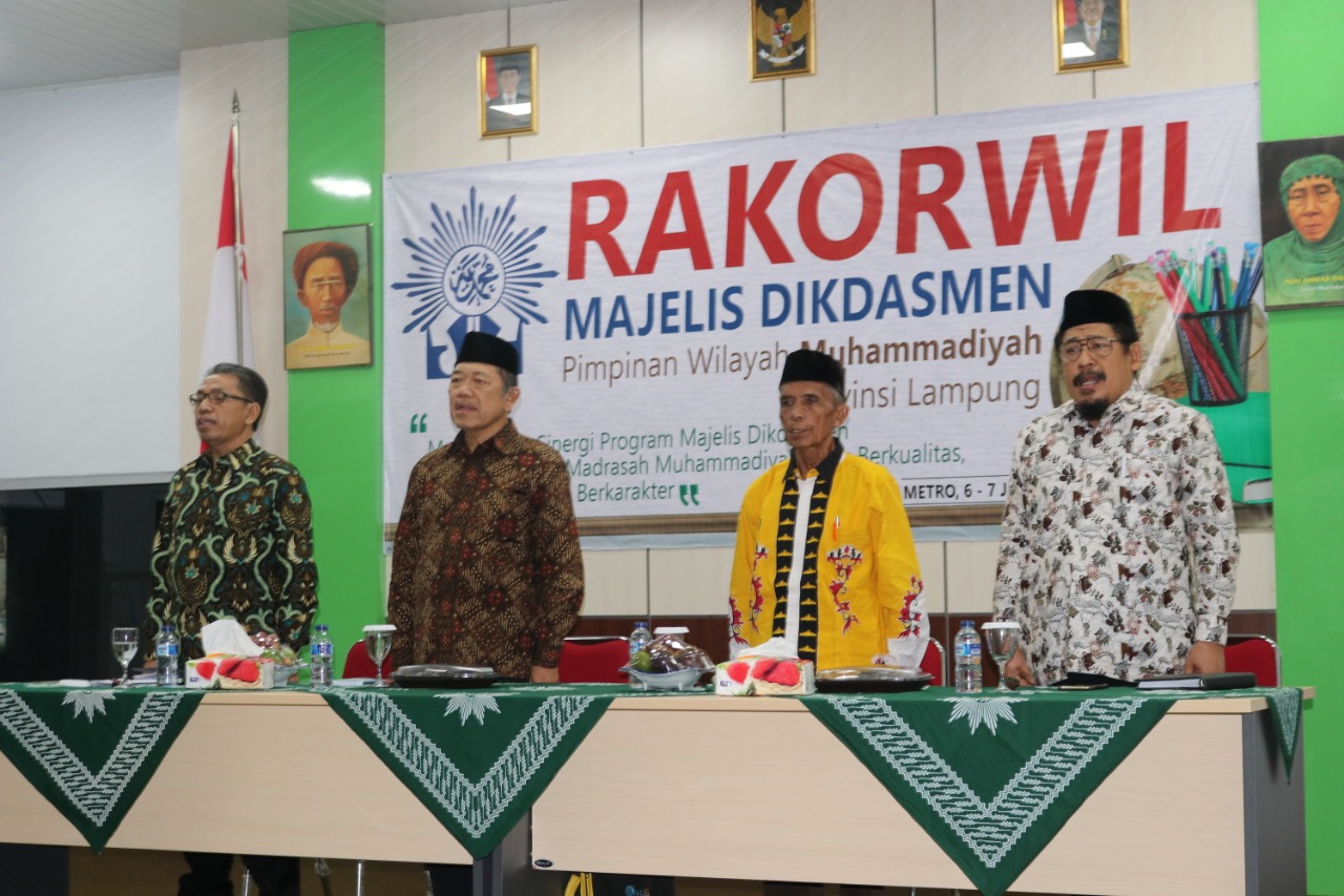UM Metro jadi Tuan Rumah Rakorwil Dikdasmen PWM Lampung UM Metro jadi Tuan Rumah Rakorwil Dikdasmen PWM Lampung