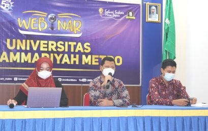 UM Metro Gelar Webinar Tips dan Tricks Meraih Beasiswa, Wakil Rektor 3: Jangan Takut Kuliah Meski Gak Mampu