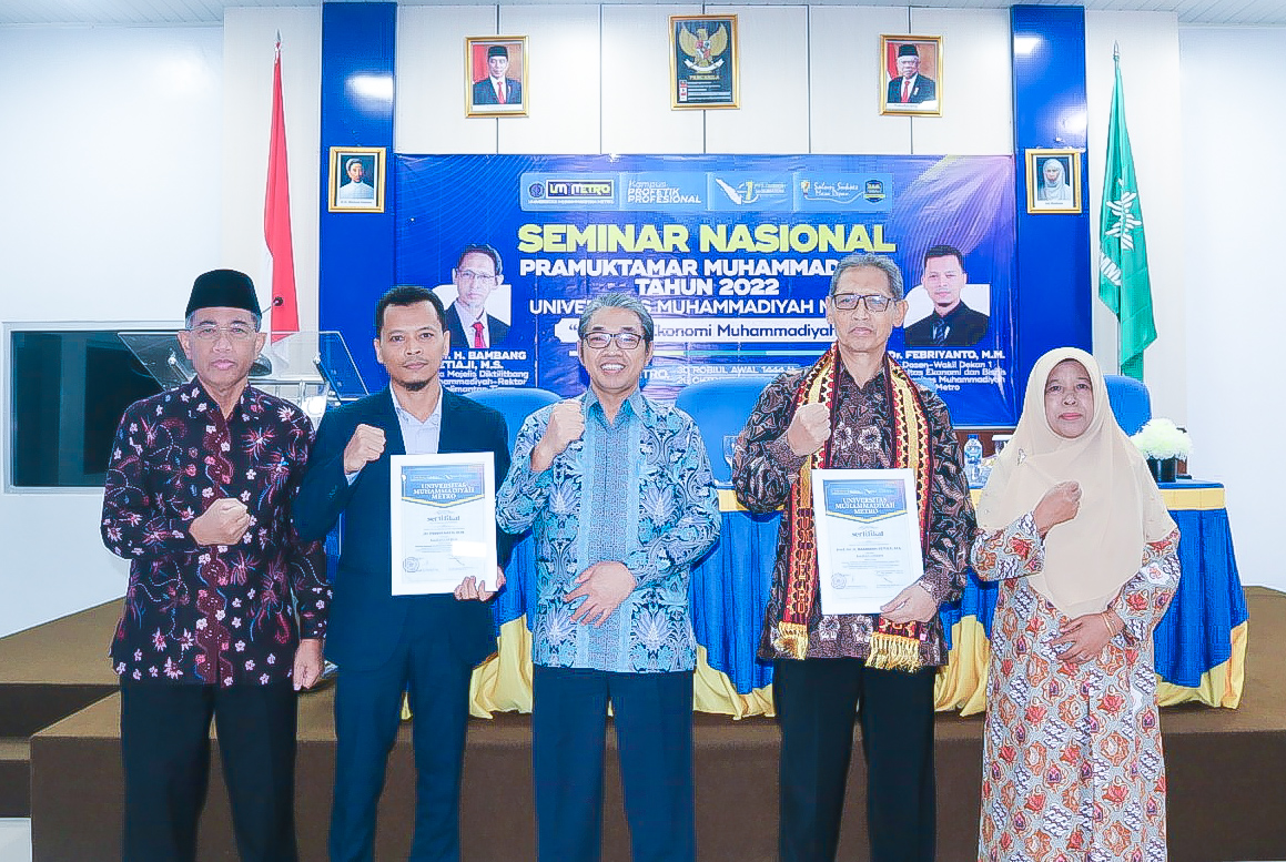 Songsong Muktamar Muhammadiyah ke-48, UM Metro Gelar Seminar Nasional Pra-Muktamar 2022