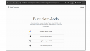 Daftar WordPress