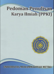 PPKI UM Metro Pedoman Penulisan Karya Ilmiah