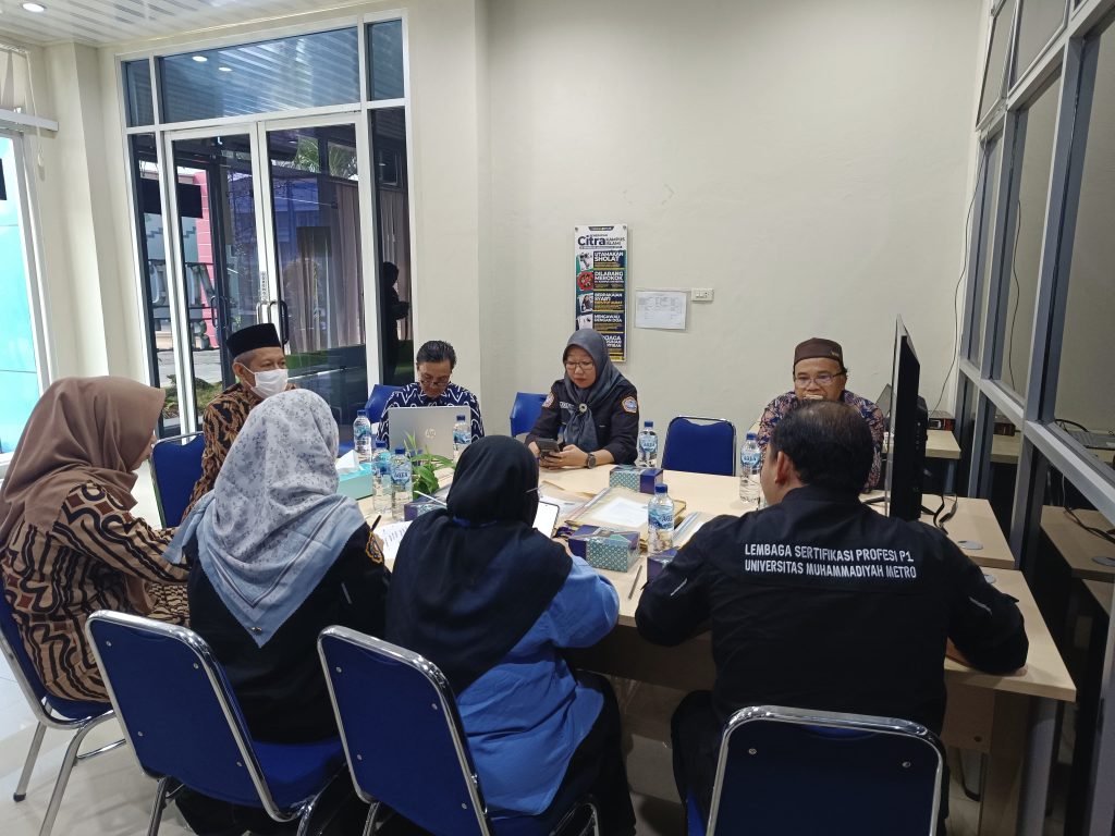 Rapat Pleno Uji Kompetensi LSP UM Metro