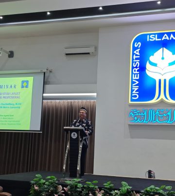 Muhammad Ihsan Dacholfany Wakili UM Metro sebagai Pembicara Seminar Nasional