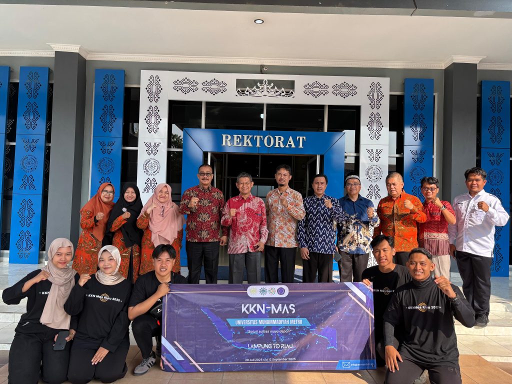Pelepasan Mahasiswa KKNMas UM Metro ke Kabupaten Siak, Riau: Komitmen dalam Pengabdian kepada Masyarakat